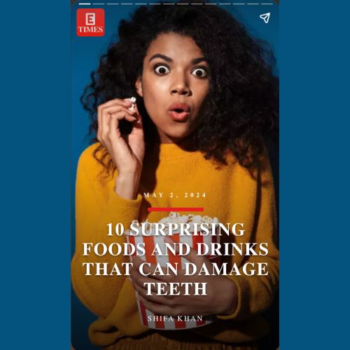 foods damaging teeth